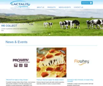 Liusa.com(Lactalis Ingredients) Screenshot