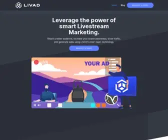 Livad.stream(Leverage the power of smart Livestream Marketing) Screenshot