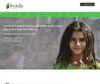 Livada.org(Livada Orphan Care) Screenshot