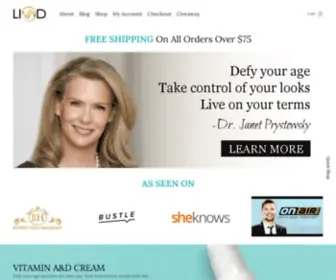 Livadskincare.com(Livad Skin Care) Screenshot