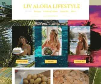 Livaloha.com(Liv ALoha) Screenshot