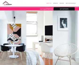LivCreation.com(Top Interior Designers) Screenshot