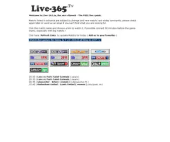 Live-365.tv(Watch Live sport online) Screenshot