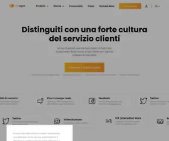 Live-Agent.it(Un semplice software di supporto clienti per le aziende) Screenshot