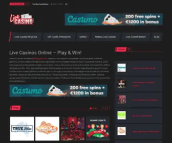 Live-Casino-Online.co.nz Screenshot