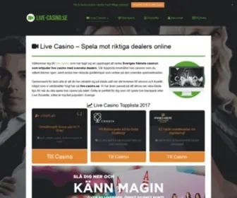 Live-Casino.se Screenshot