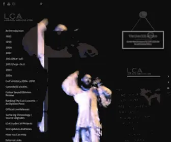 Live-Coil-Archive.com(The history of COIL live performances) Screenshot