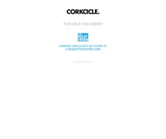 Live-Corkcicle.com(This sale has ended) Screenshot