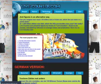 Live-Counter.com(Live Statistics) Screenshot