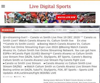 Live-Digitalsports.com(Live Digital Sports) Screenshot