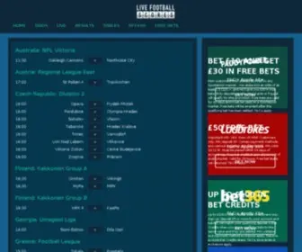 Live-Football-Scores.co.uk(Live Football Scores) Screenshot
