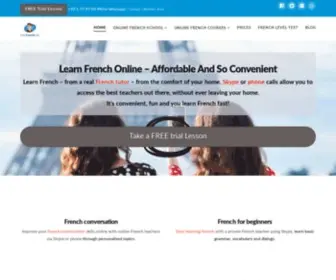 Live-French.net(Learn French Online with a Native) Screenshot