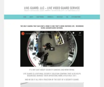 Live-Guard.com(Live Video Guard Service) Screenshot