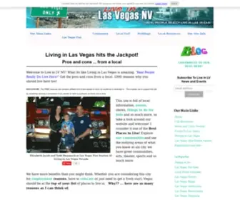 Live-IN-Las-Vegas-NV.com(Living In Las Vegas Pros and Cons) Screenshot