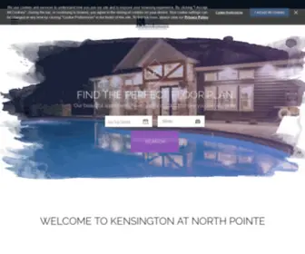 Live-Kensington.com(Kensington Apartments) Screenshot