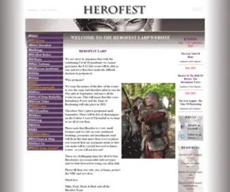 Live-Roleplaying.co.uk(Larping Home Page (LARP/LRP)) Screenshot