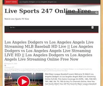 Live-Sports247Onlinefree.com(Live Sports 247 Online Free) Screenshot