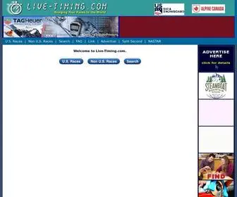 Live-Timing.com(Live timing) Screenshot