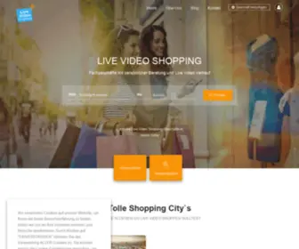 Live-Video-Shopping.com(Live Video Shopping) Screenshot