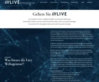 Live-Webagentur.eu(Live Webagentur) Screenshot