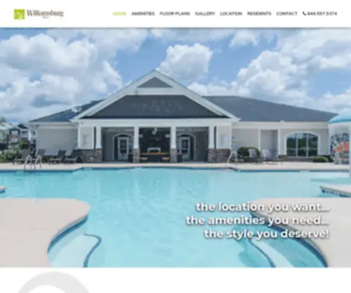 Live-Williamsburgplace.com(Williamsburg Plantation Jacksonville Apartments) Screenshot