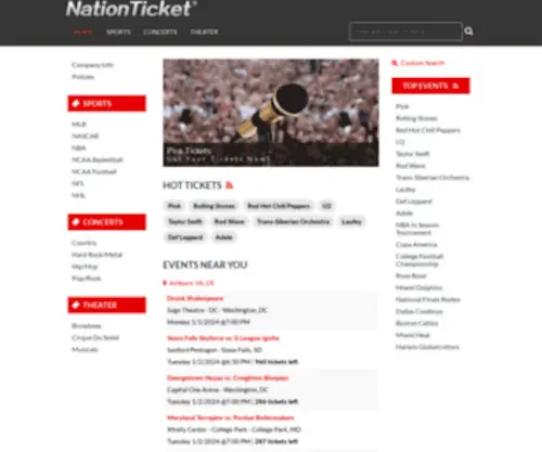 Live.info(Buy Live Concert Tickets) Screenshot