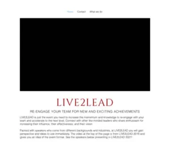 Live2Leadwithcmiller.com(Mysite 1) Screenshot