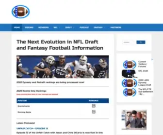 Live4Sportnetwork.com(NFL Draft and Fantasy Football Information and Discussion) Screenshot