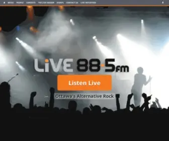 Live885.com Screenshot