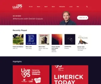 Live95FM.ie(Limerick's Best Music Mix) Screenshot