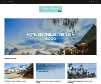 Liveabroad.fr(Partez à la découverte des plus belles destinations de la planète) Screenshot