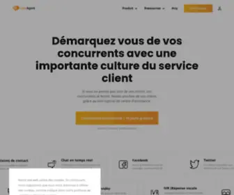 Liveagent.fr(Logiciel d'assistance client avec chat en direct) Screenshot