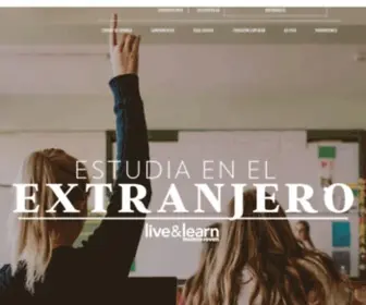 Liveandlearn.mx(Estudios en el extranjero) Screenshot