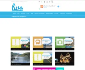 Liveargentina.com(2013 Turismo en Argentina) Screenshot