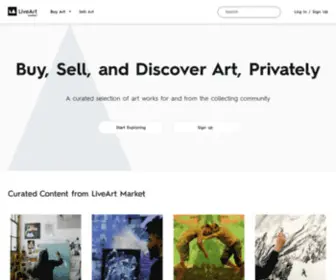 Liveart.market(LiveArt Market) Screenshot