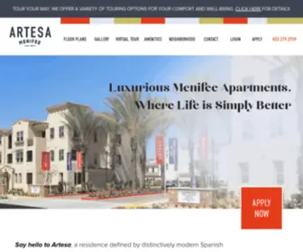 Liveartesa.com(Apartments for Rent Menifee) Screenshot