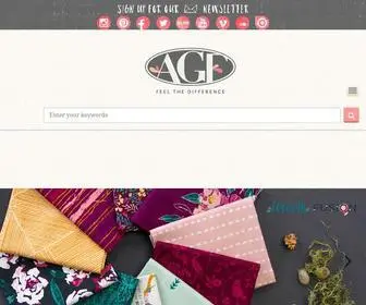 Liveartgalleryfabrics.com(Art Gallery Fabrics) Screenshot