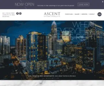 Liveascentuptown.com(Ascent Uptown) Screenshot