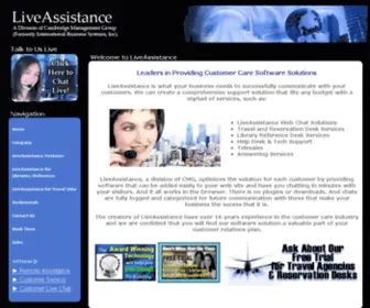 Liveassistance.com(&nbsp) Screenshot