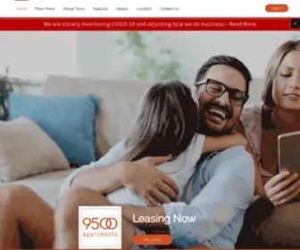 Liveat9500.com(9500 Apartments for Rent in Austin) Screenshot