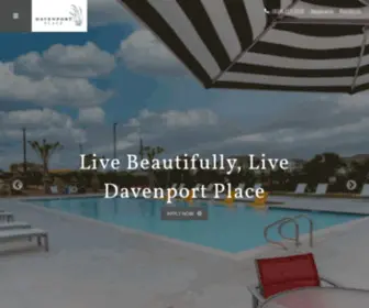 Liveatdavenportplace.com(Davenport Place) Screenshot