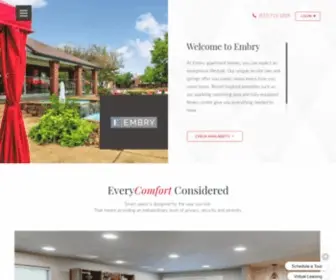 Liveatembry.com(Apartments in Carrollton) Screenshot