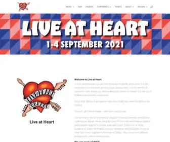 Liveatheart.se(Live at Heart) Screenshot