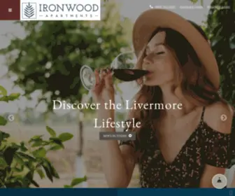 Liveatironwoodapts.com(Livermore Apartments) Screenshot