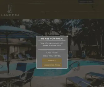 Liveatlandera.com(North Central San Antonio Apartments For Rent) Screenshot