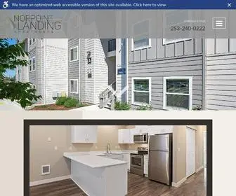 Liveatnorpoint.com(Norpoint Landing) Screenshot