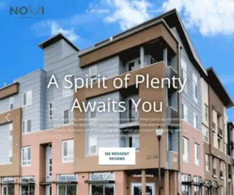 Liveatnovi.com(Apartments in West Jordan) Screenshot