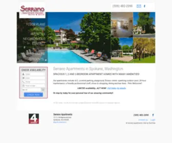 Liveatserrano.com(Serrano Apartments) Screenshot