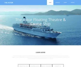 Liveattheastor.com.au(Live At The Floating Astor Theatre) Screenshot