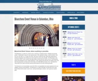 Liveatthebluestone.com(Concert Venues Columbus Ohio) Screenshot